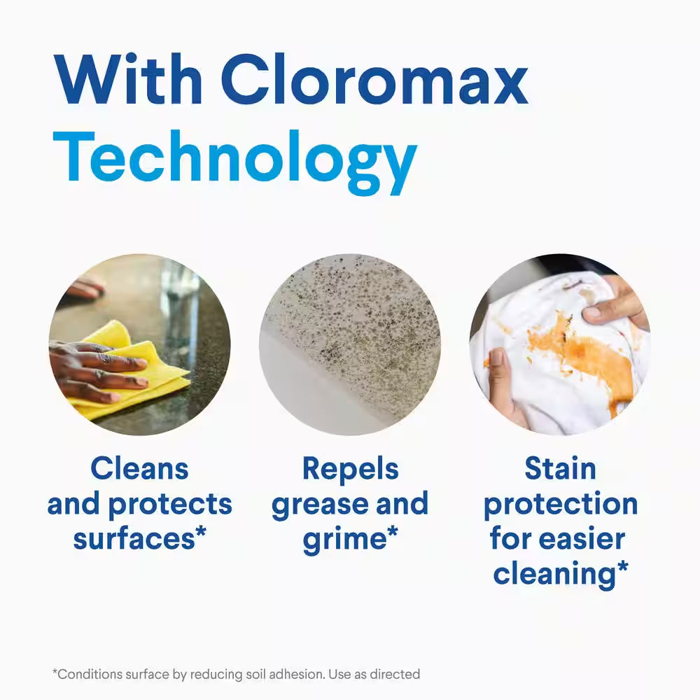 121 Oz. Concentrated Germicidal Disinfecting Bleach Cleaner (4-Pack)