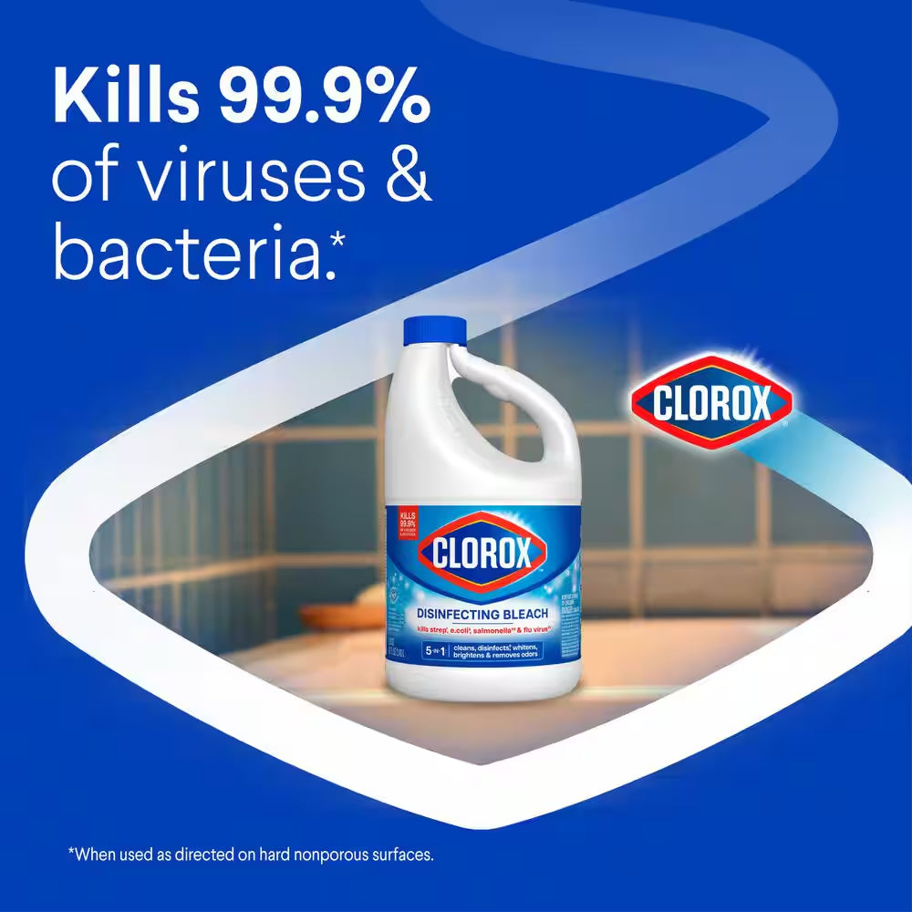 81 Oz. Regular Concentrated Liquid Disinfecting Bleach Cleaner (3-Pack)