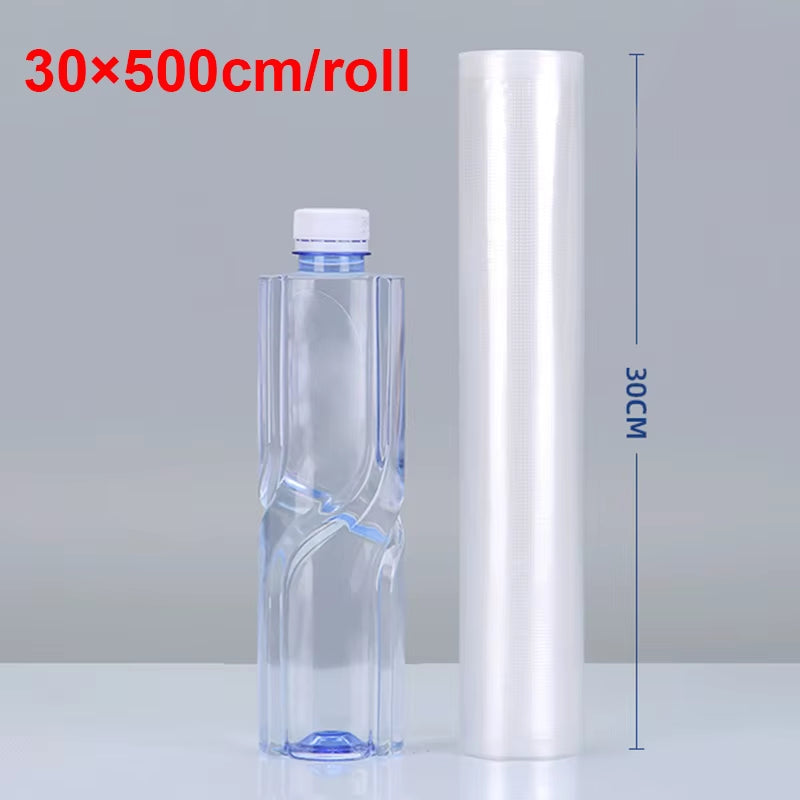 Vacuum Packaging Bags Roll Food Vacuum Bags Vacuum Sealer Bags for Food Vacuum Storage Bags 500Cm/Rolls Vacuum Packed Bags Rolls