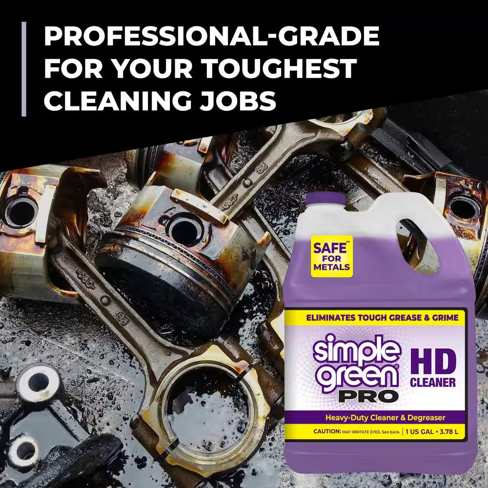 Pro HD 128 Oz. Professional-Grade Heavy-Duty Cleaner (Case of 4)