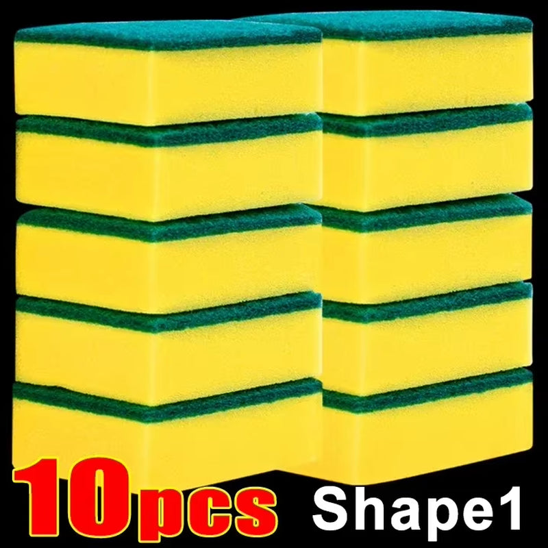 Highly Absorbent Cleaning Sponges Dish Washing Magic Clean Pot Rust Stain Sponge Brush Kitchen Grease Cleaner Household Tools