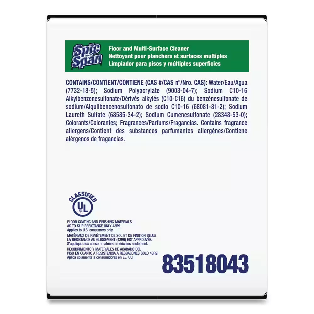 3 Oz. Liquid Floor Cleaner Packet (Case of 45)