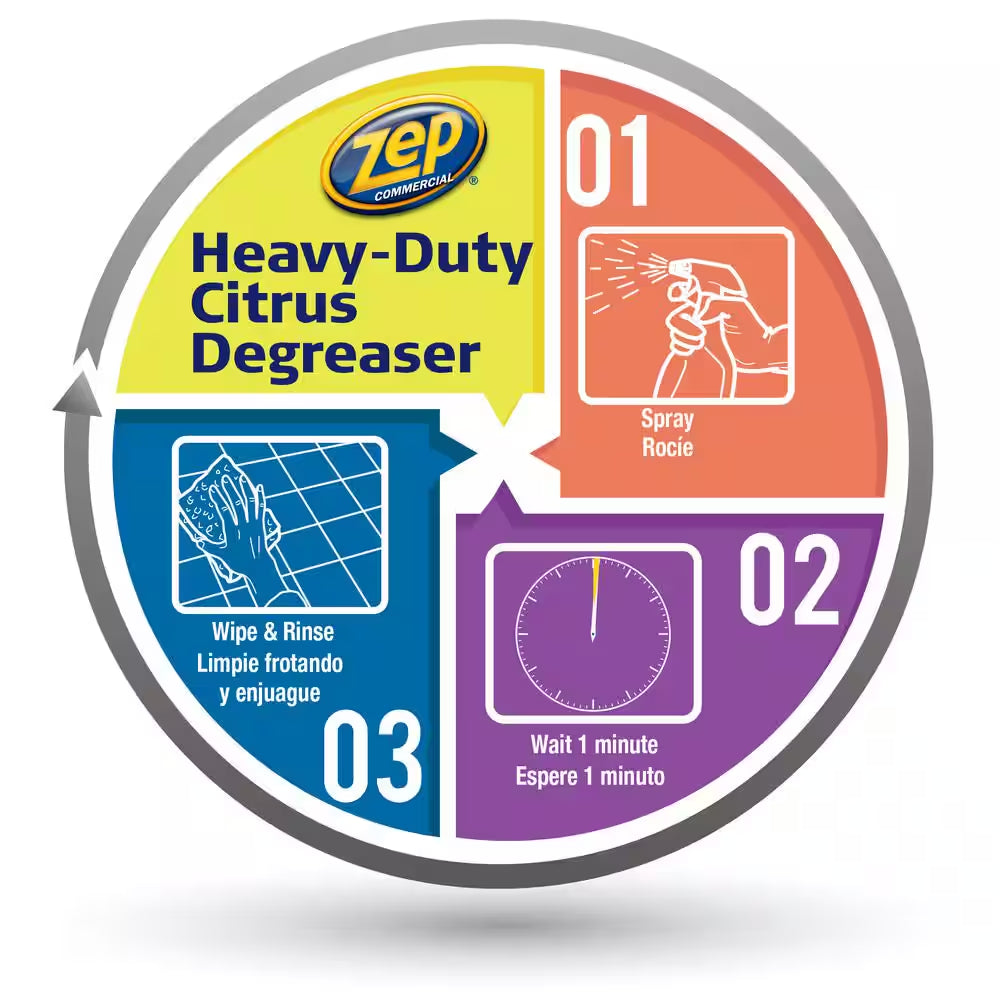 1 Gal. Heavy-Duty Citrus Degreaser (4-Pack)