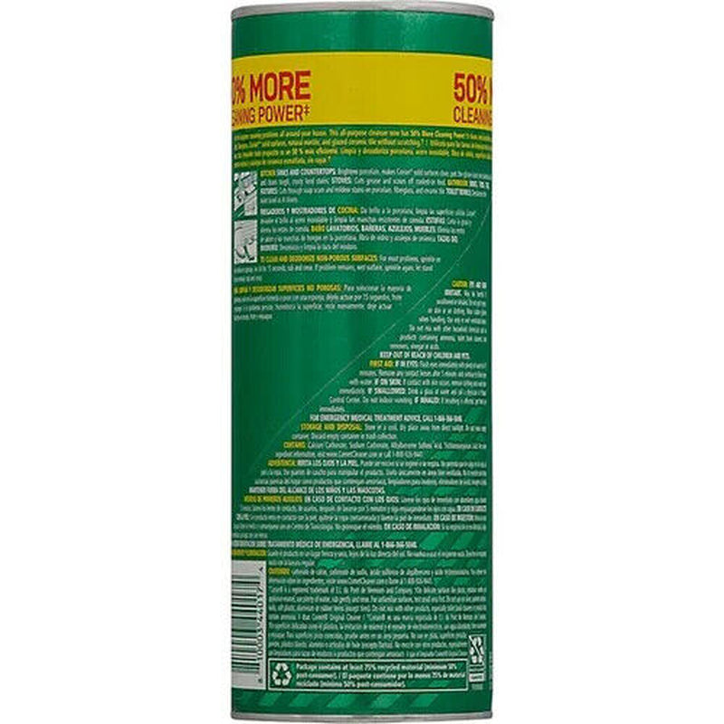 Comet 21 Oz. All Purpose Abrasive Powder Cleaner with Bleach, Lemon Pack of 12