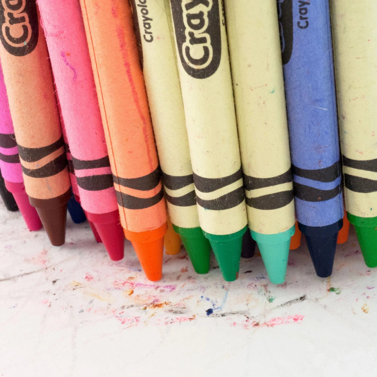 24Ct Crayons, Assorted Colors,(Case Contains 48 Boxes), Bulk School Supplies