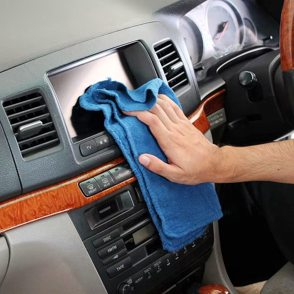 Shop Towels Blue Cleaning Wipes (Pack of 150)