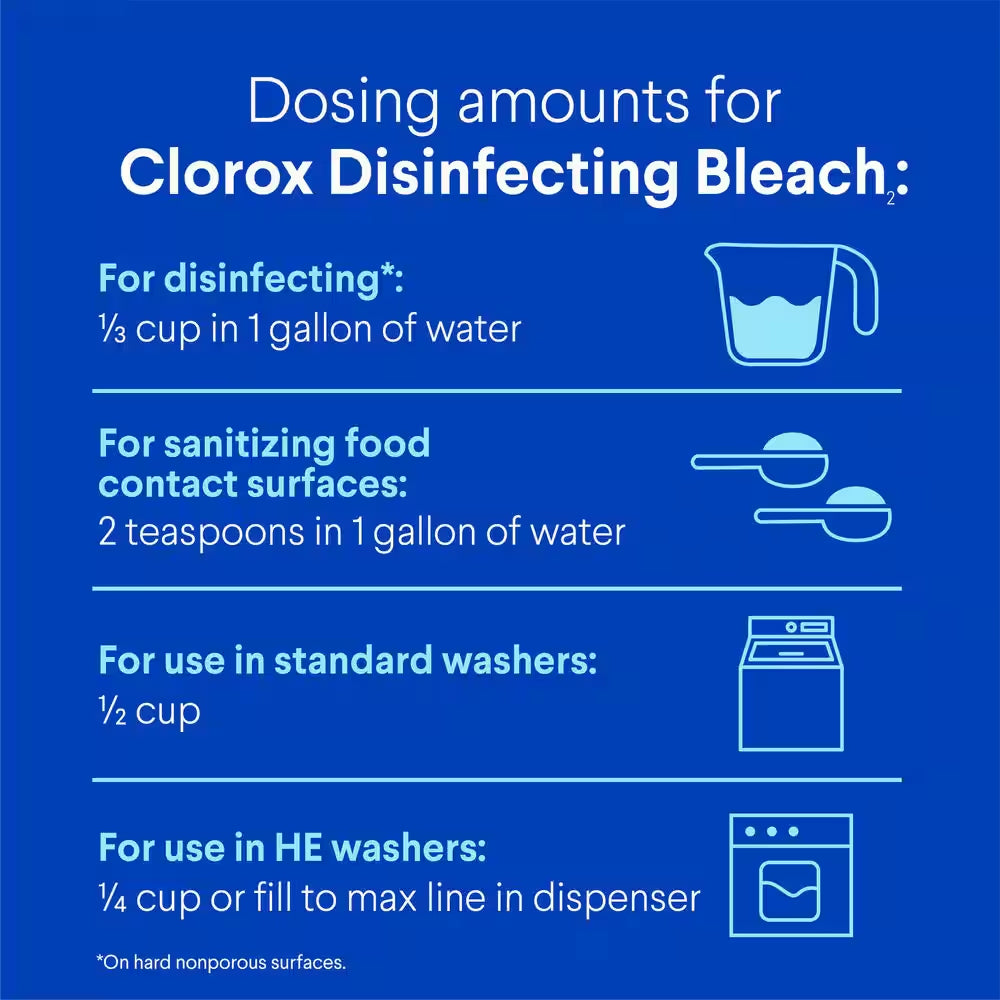 81 Oz. Regular Concentrated Liquid Disinfecting Bleach Cleaner (3-Pack)