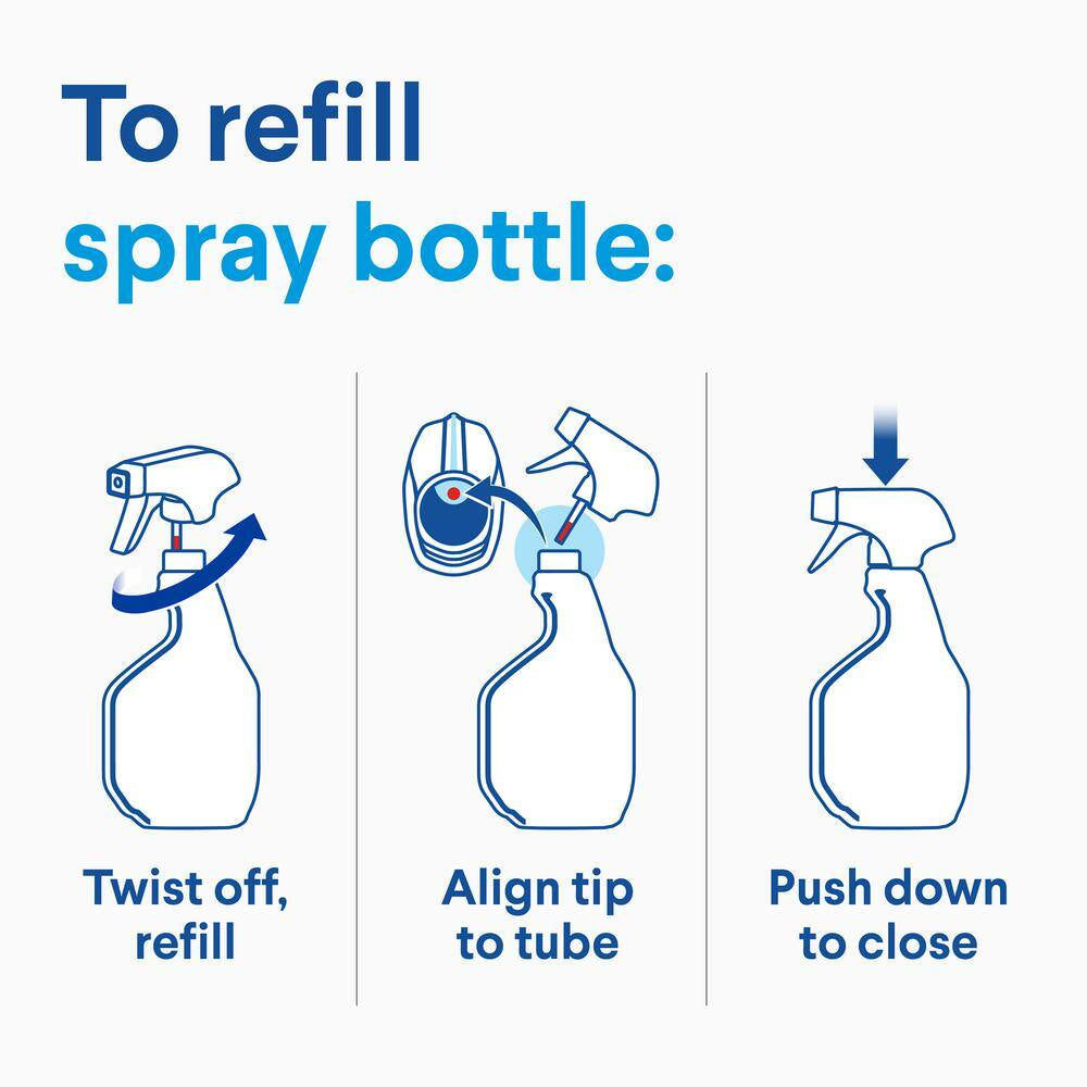 32 Oz. Clean-Up Rain Clean Scent All-Purpose Cleaner with Bleach Spray (6-Pack)
