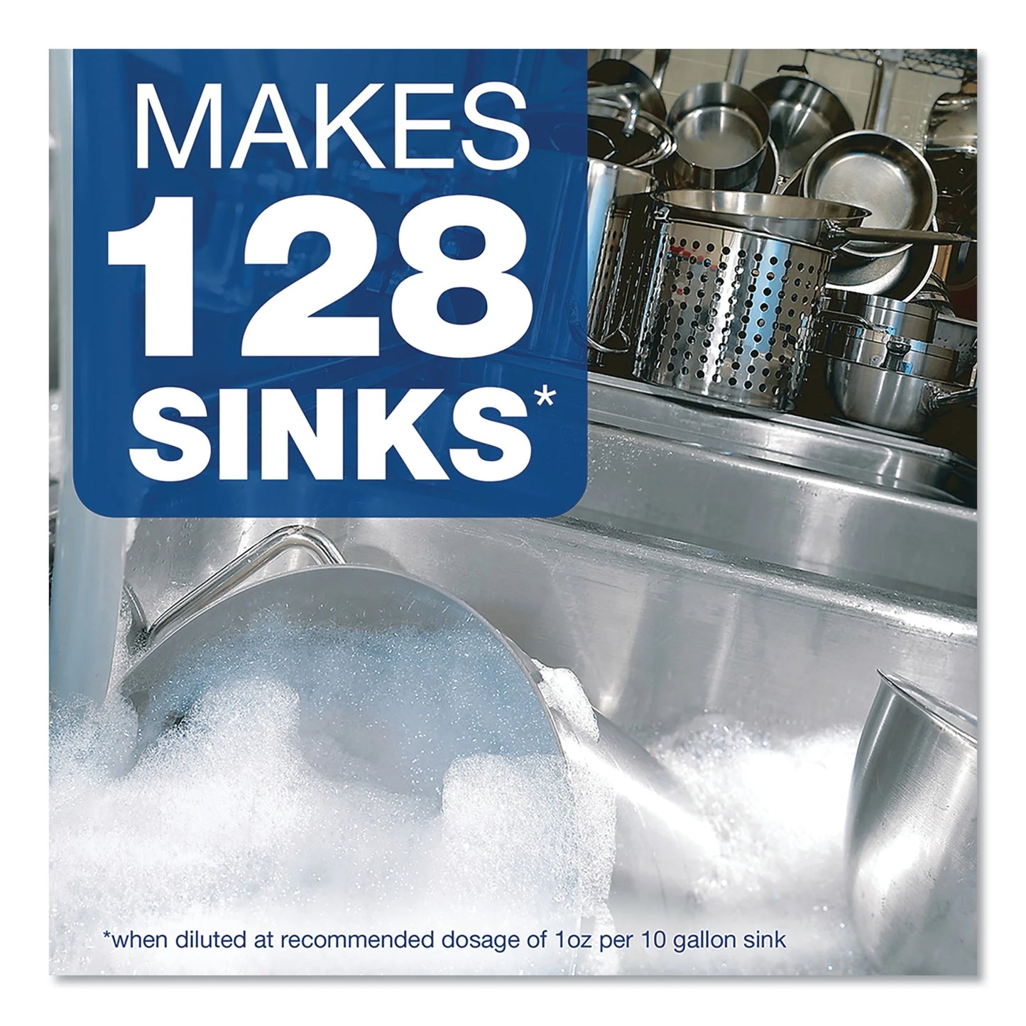 Professional Manual Pot/Pan Dish Detergent, Original, 4/Carton