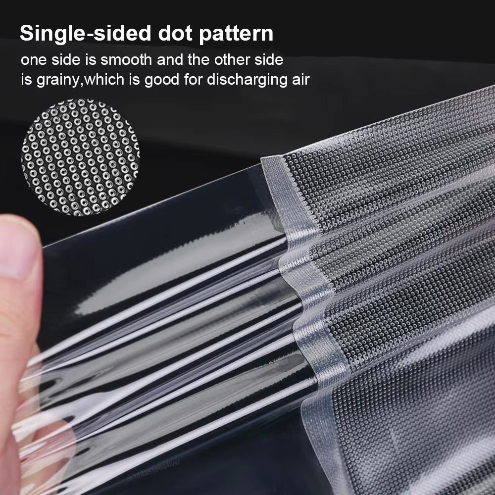 Vacuum Packaging Bags Roll Food Vacuum Bags Vacuum Sealer Bags for Food Vacuum Storage Bags 500Cm/Rolls Vacuum Packed Bags Rolls