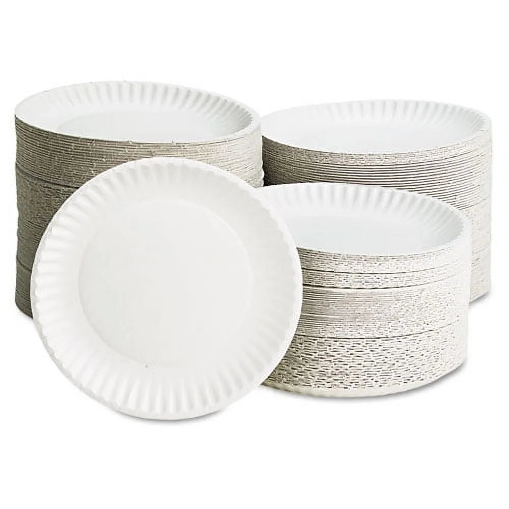Paper Plate,6", White,Pk1000 40111