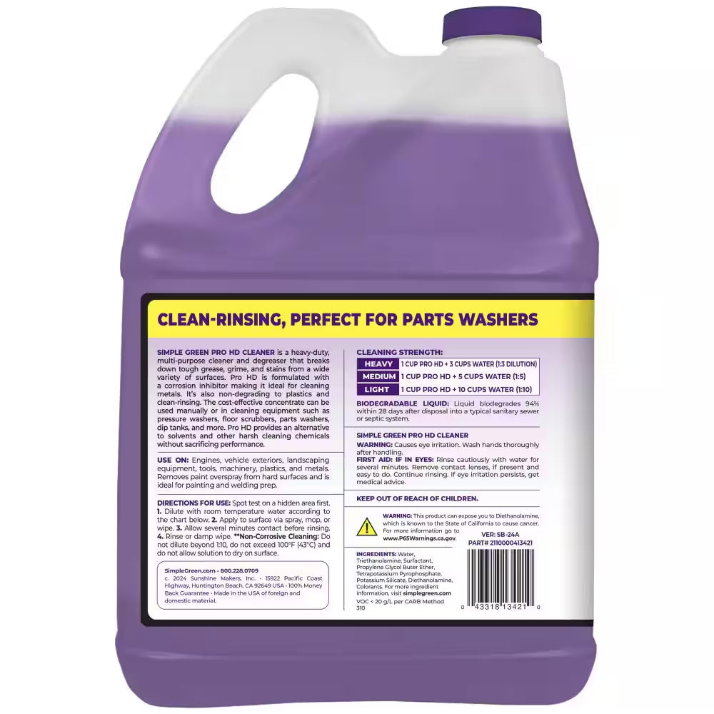 Pro HD 128 Oz. Professional-Grade Heavy-Duty Cleaner (Case of 4)