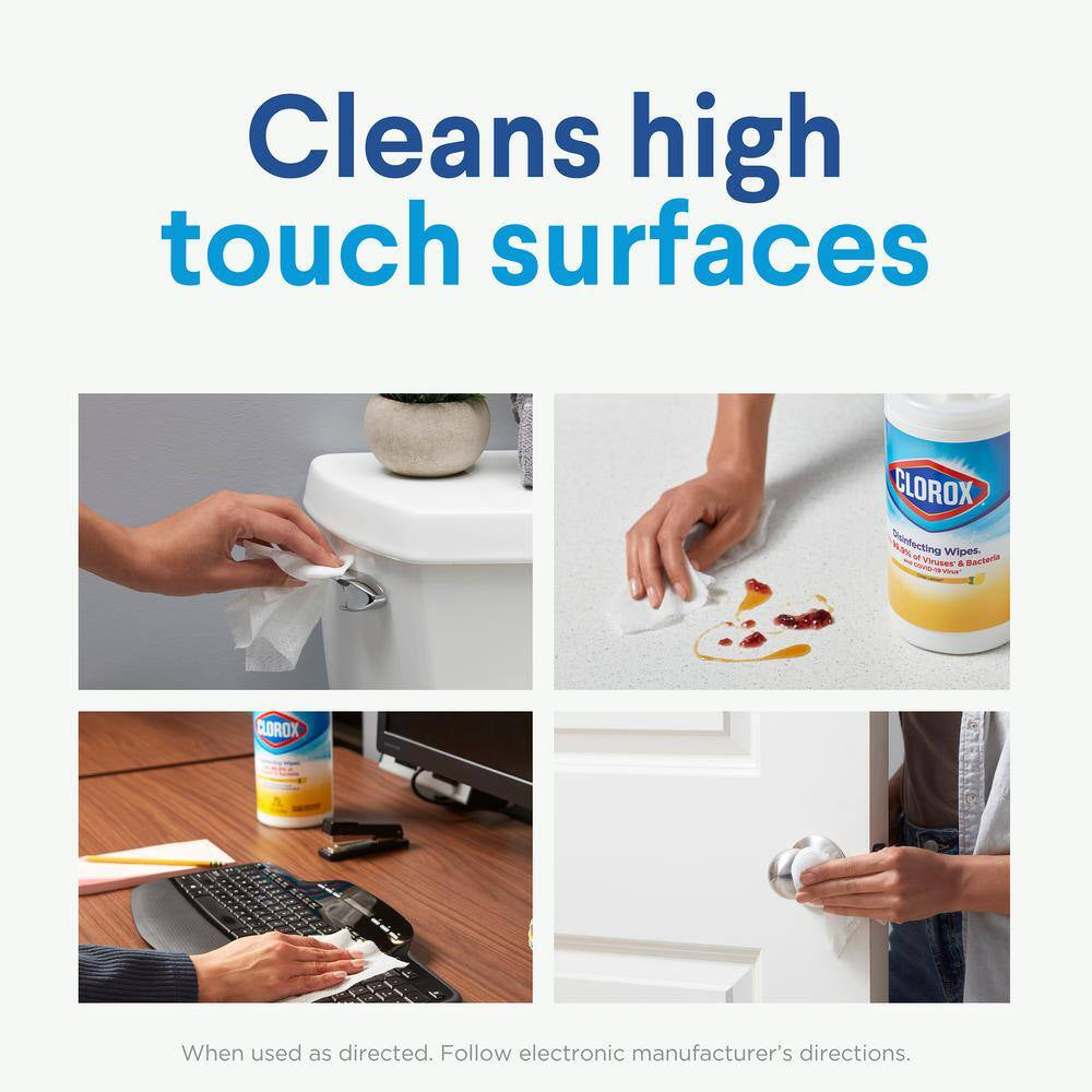 75-Count Fresh Scent Bleach Free Disinfecting Wipes (6-Pack)