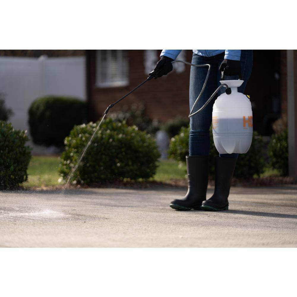 1 Gal. Concrete and Driveway Degreaser Concentrate Pressure Wash Dissolves Grease and Buildup on Brick and Tile (4-Pack)