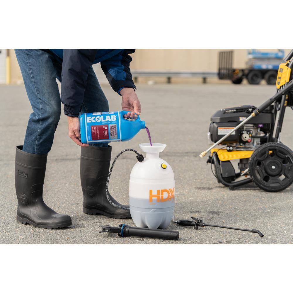 1 Gal. Concrete and Driveway Degreaser Concentrate Pressure Wash Dissolves Grease and Buildup on Brick and Tile (4-Pack)