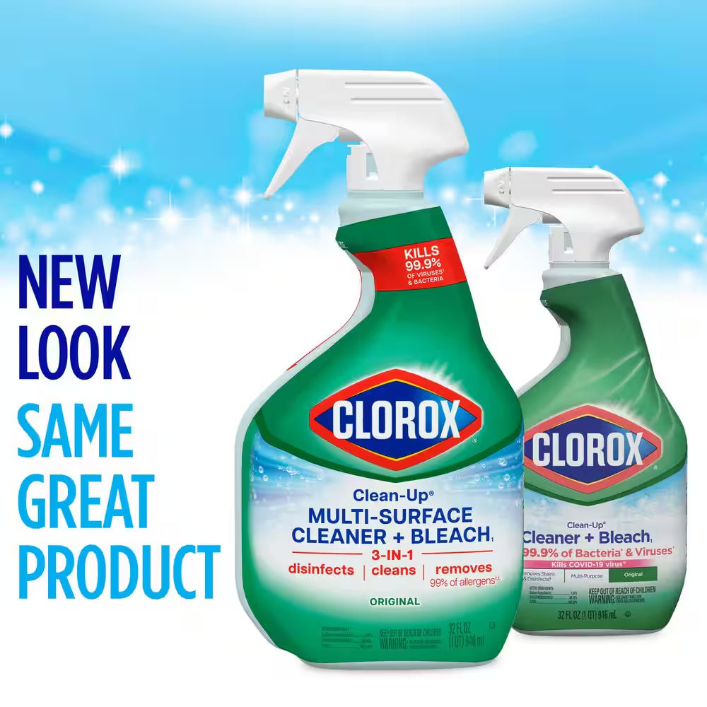 Clean-Up 32 Oz. Original Scent All-Purpose Cleaner with Bleach Spray (9-Pack)