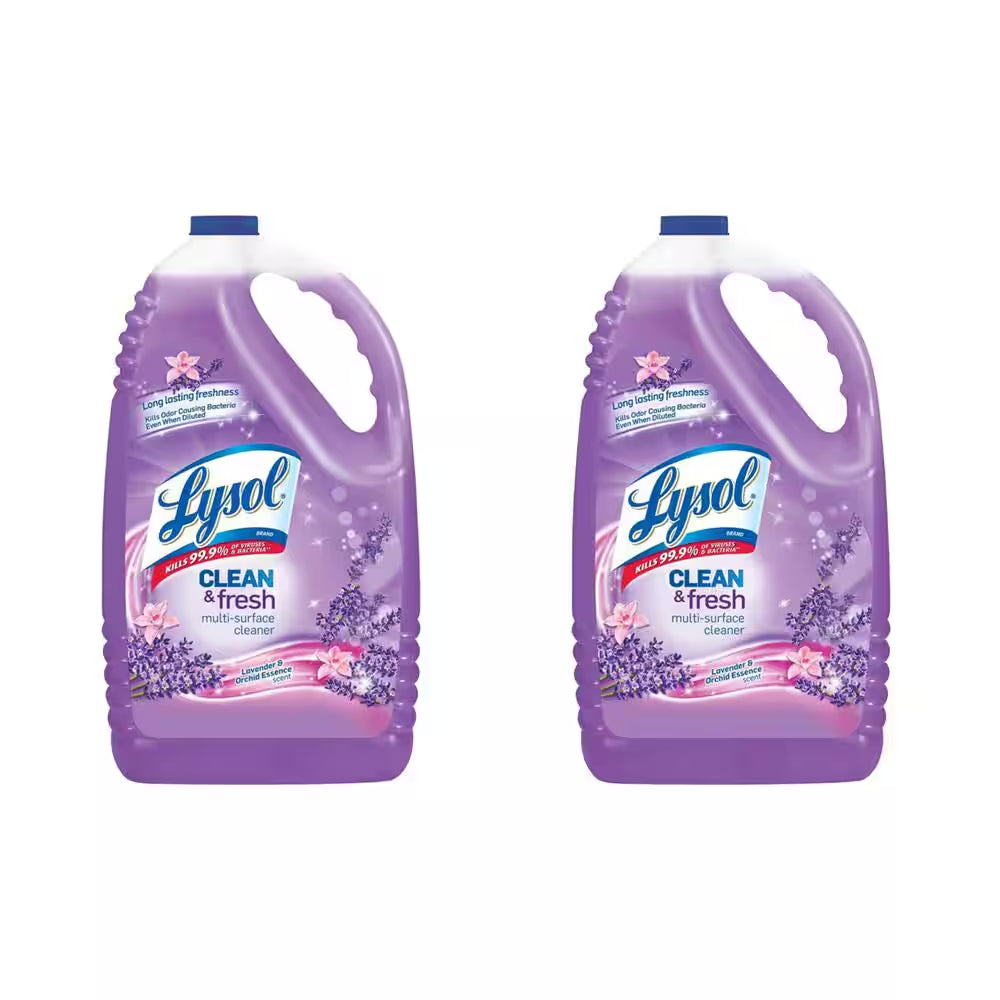 144 Oz. Lavender Pourable Disinfecting All-Purpose Cleaner (2-Pack)
