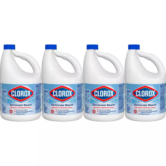 121 Oz. Concentrated Germicidal Disinfecting Bleach Cleaner (4-Pack)