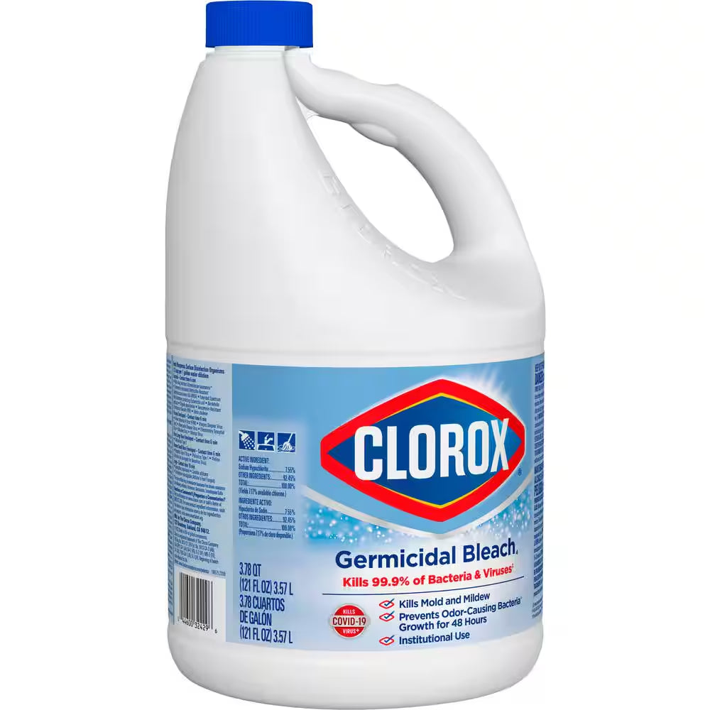 121 Oz. Concentrated Germicidal Liquid Bleach Cleaner (2-Pack)