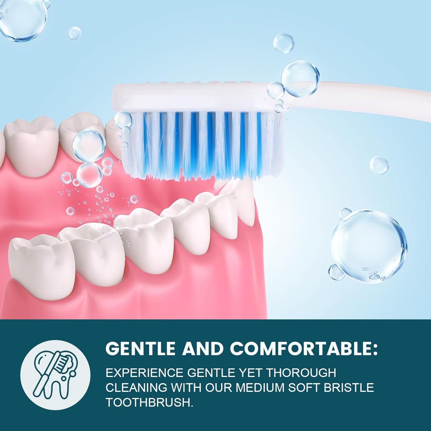 100 PCS Disposable Toothbrush with Toothpaste Bulk, Travel Toothpaste, Bulk Toothpaste, Individually Wrapped Bulk Toothbrush, Ergonomics Handle, Soft Bristle, Perfect for Travel, Hotel,Donation