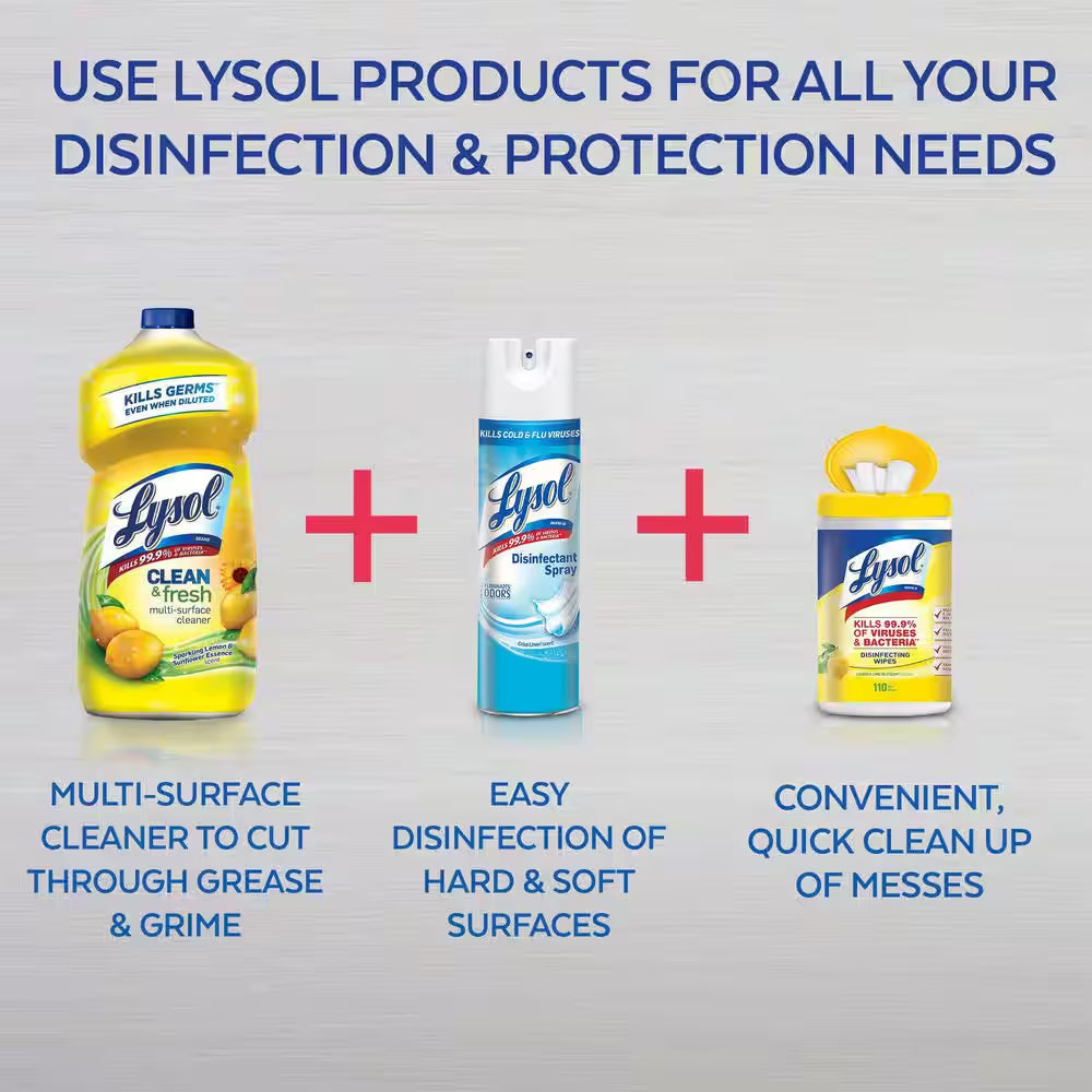 144 Oz. Lavender Pourable Disinfecting All-Purpose Cleaner (2-Pack)